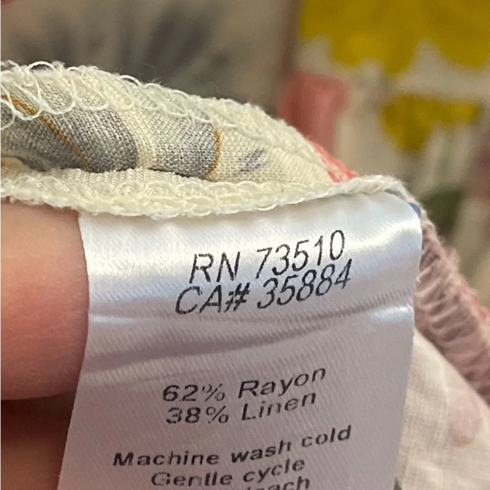 Ivy Jane Floral Blouse - Red, Yellow, Pink, Green - Picture 5 of 5